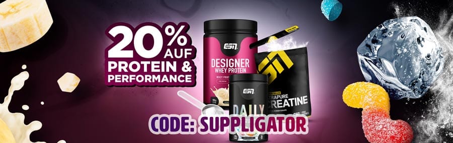 20% off ESN proteins & performance products