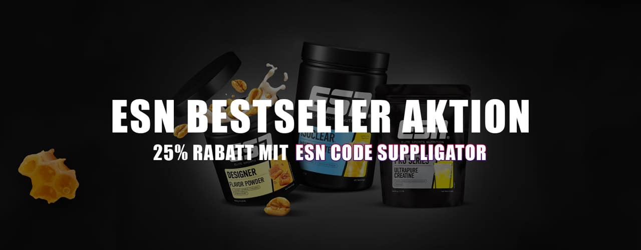 ESN Bestsellers Promotion: 25% off all top products