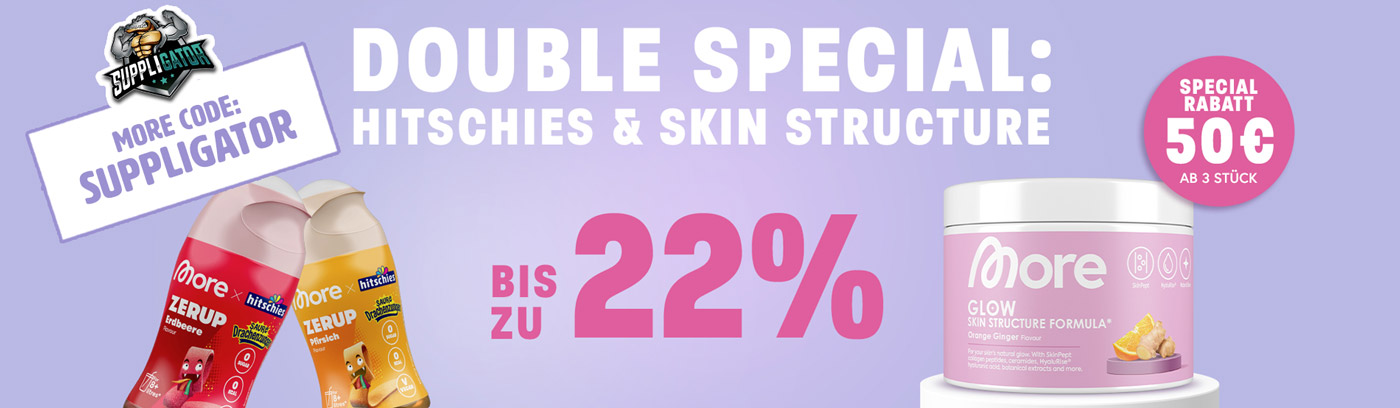 Save up to 28% with the More Double Special promotion to mark the relaunch of Hitschies Zerup