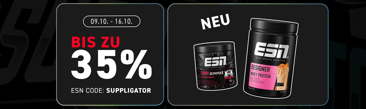 Up to 35% off during ESN Olympia Week and the launch of new limited editions