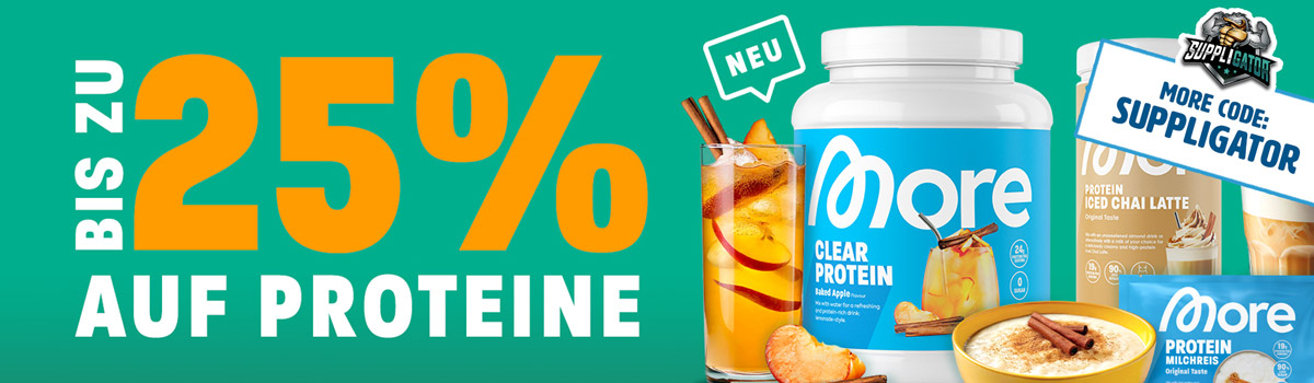 More Protein promotion with 20% off protein products and Christmas launches