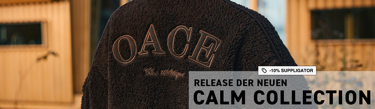 Launch of the Calm collection at OACE with 10% off