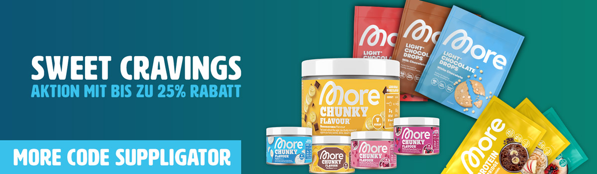 More Sweet Cravings promotion with up to 25% off Chunky Flavour and new launches