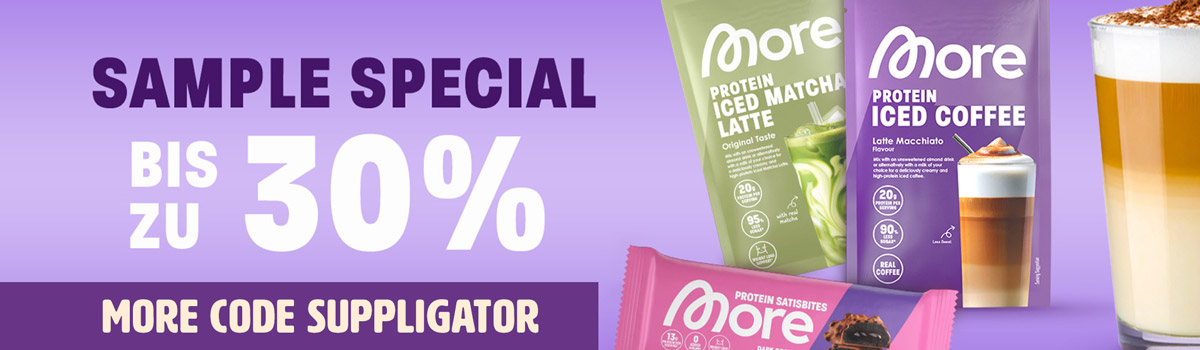Up to 30% off in the More Samples promotion to mark the launch of new samples