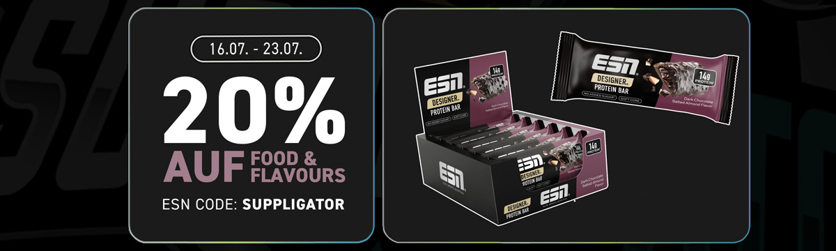 20% off Food & Flavours + Designer Bar Dark Chocolate Salted Almond