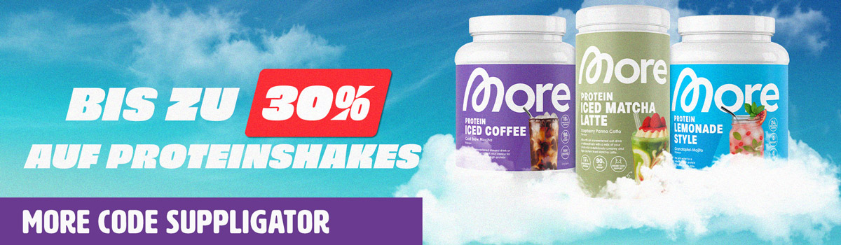 Up to 30% off More Proteine + Launch of Iced Matcha Latte with Raspberry Panna Cotta