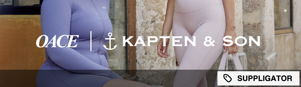 OACE x Kapten & Son – Collaboration featuring the launch of a gym bag