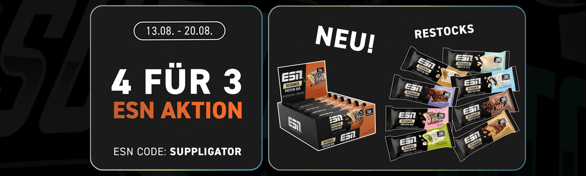‘Buy 4, get 3 free’ offer at ESN to mark the launch of the Designer Bar Hazelnut Caramel