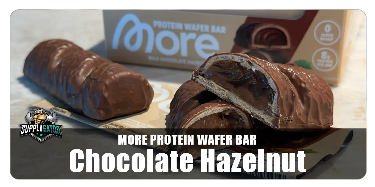 More Wafer Bar – A high-protein alternative to Kinder Bueno