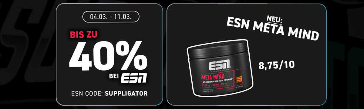 Up to 40% off in the ESN Road to FIBO promotion