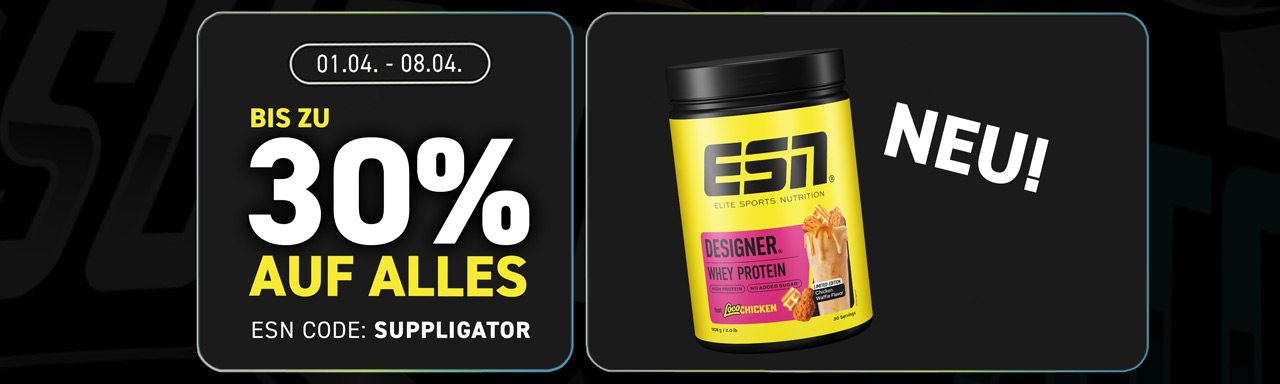 Up to 30% off at ESN + launch of the ESN x Loco Chicken partnership