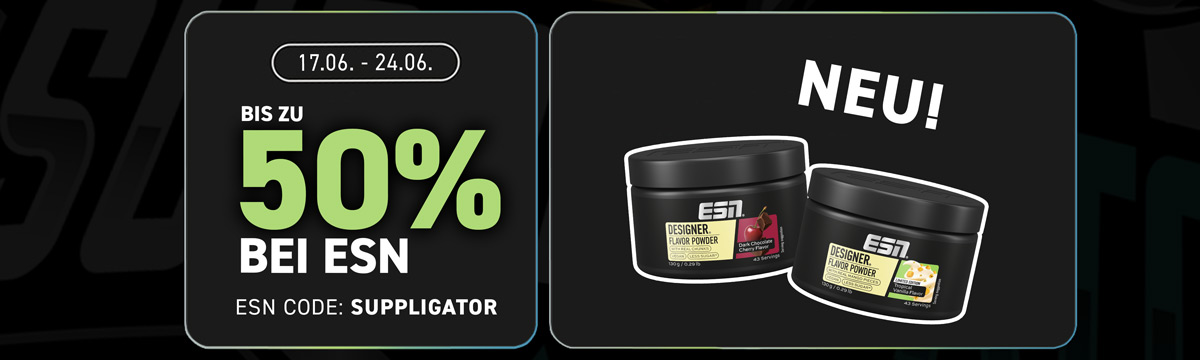 Up to 50% off ESN Food, Flavour and Fan products