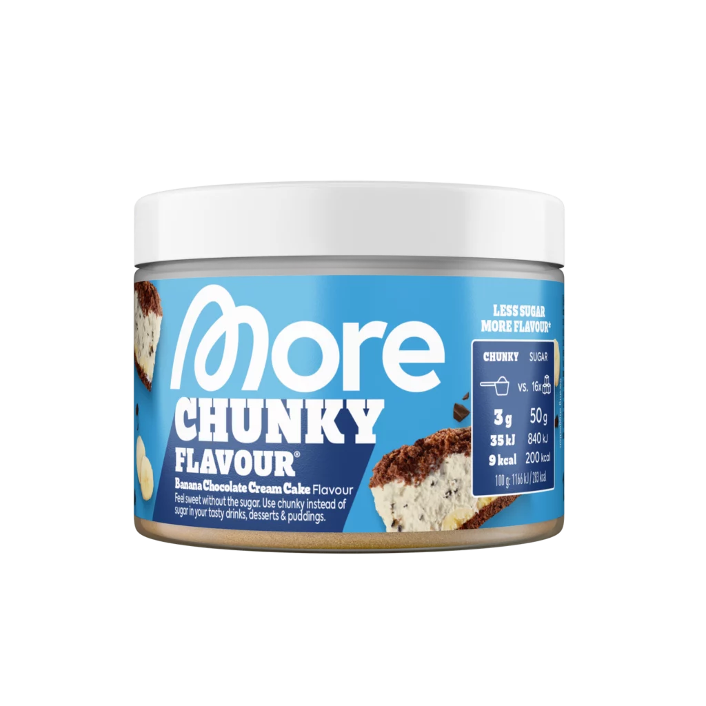 More Chunky Flavour Banana Chocolate Cream Cake
