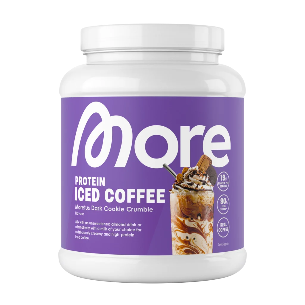 Protein Iced Coffee – Moretus Dark Cookie Crumble