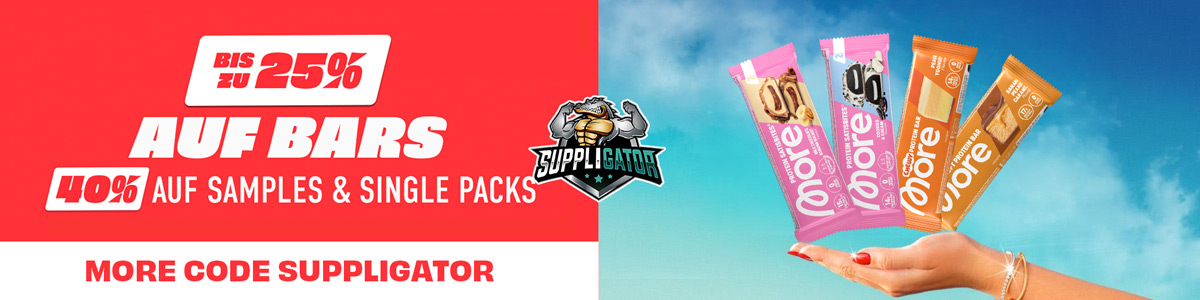 Up to 40% off in the More Bars promotion, with the launch of many new flavours