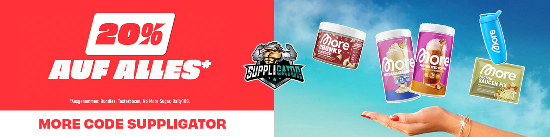20% off everything at More, with loads of new launches!